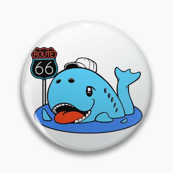 Item preview, The Blue Whale of Route 66 in Catoosa designed and sold by Grimstoybox.