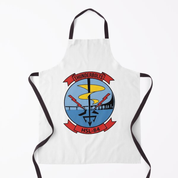 Item preview, Official Heritage Insignia of Helicopter Anti-Submarine Squadron Light Eighty-Four (HSL-84) "Thunderbolts" designed and sold by CharlieDesings.