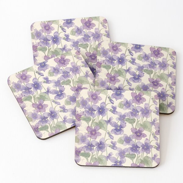 Item preview, Violet Botanical February Birth Flower designed and sold by TerryCoreCraft.