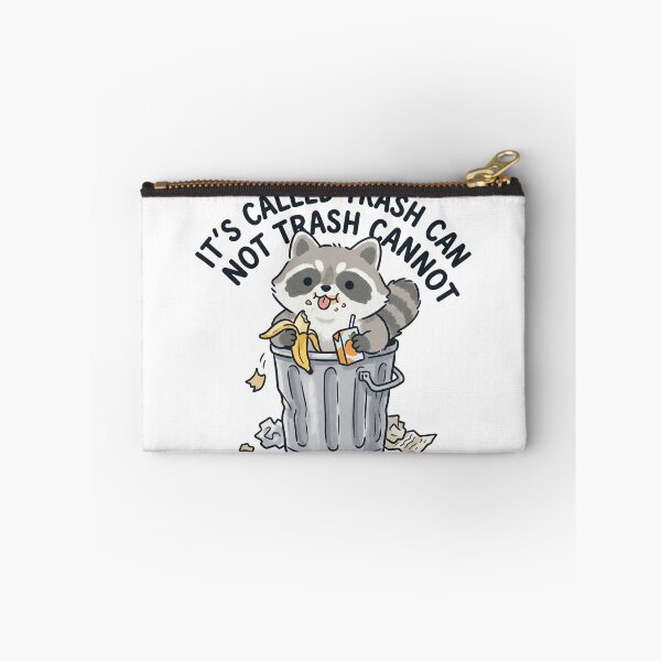 Item preview, Cute Raccoon - It's Called Trash Can not Trash Cannot // Silly Animal Sticker  designed and sold by Astraphyllia.