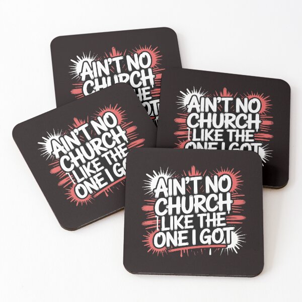 Item preview, Ain’t No Church Like the One I Got – Faith-Based Christian Positive Affirmation Clothing designed and sold by Redgiant87x.