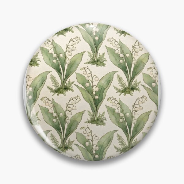 Item preview, Lily of Valley Botanical May Birth Flower designed and sold by TerryCoreCraft.