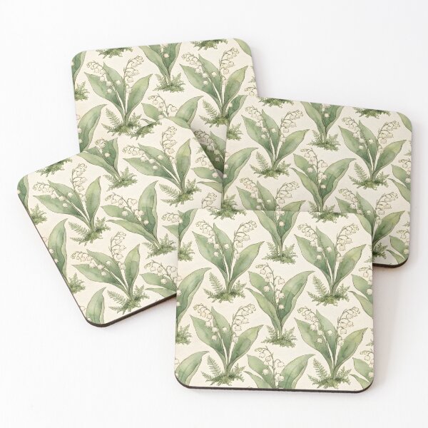 Item preview, Lily of Valley Botanical May Birth Flower designed and sold by TerryCoreCraft.