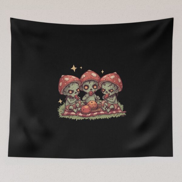 Item preview, Zombie Picnic Mushrooms designed and sold by PatronesKawai.