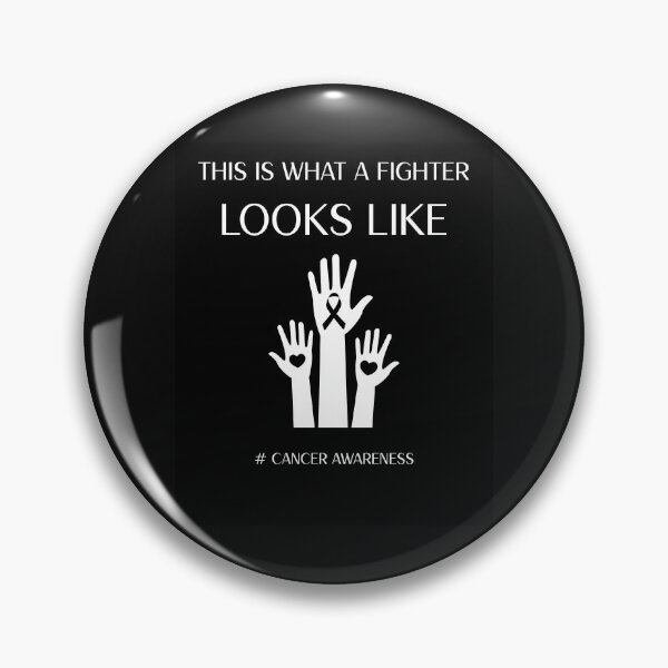 Item preview, This Is What A Fighter Looks Like #Cancer Awareness designed and sold by ACA Design & Print.