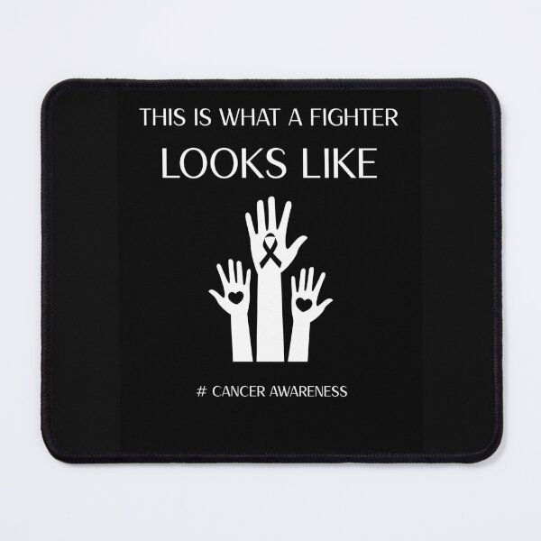 Item preview, This Is What A Fighter Looks Like #Cancer Awareness designed and sold by ACA Design & Print.
