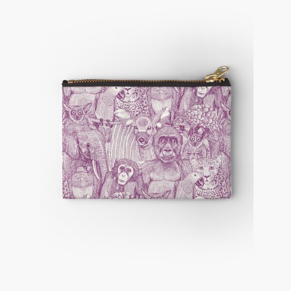 Item preview, just african jungle animals purple half pearl designed and sold by scrummy.