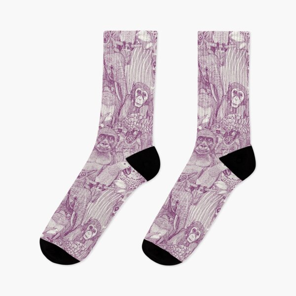 Item preview, just african jungle animals purple half pearl designed and sold by scrummy.