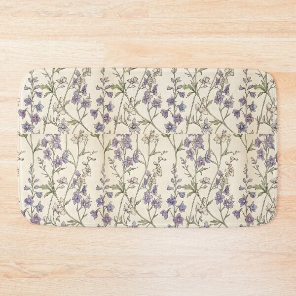 Item preview, Larkspur Botanical July Birth Flower designed and sold by TerryCoreCraft.