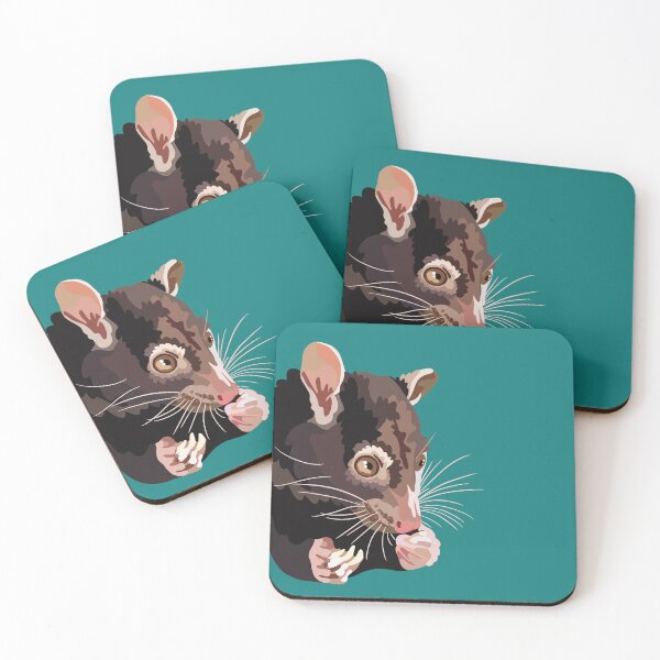 Item preview, Brushtail Possum Australian Wildlife Illustration designed and sold by PrettylittlepastelUk.
