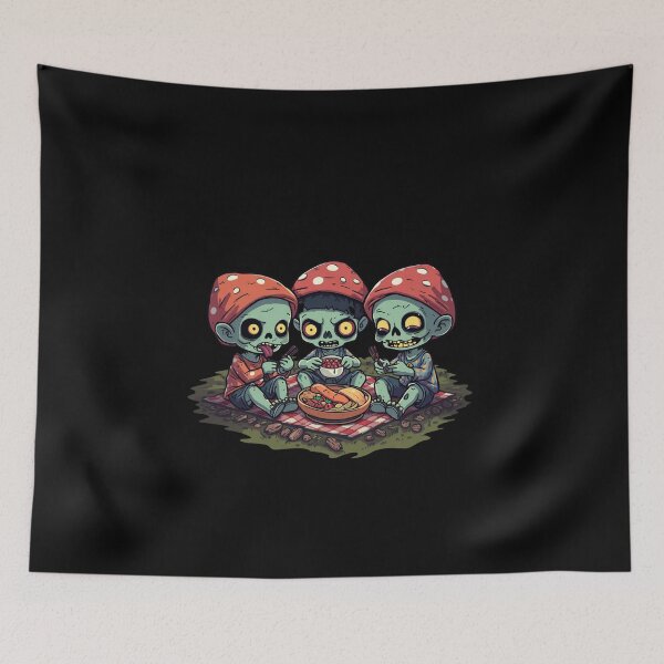 Item preview, Zombie Picnic Mushrooms designed and sold by PatronesKawai.
