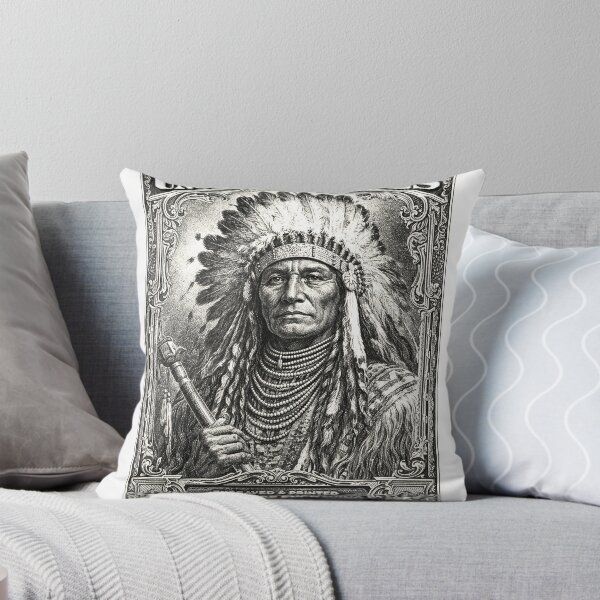 Item preview, Bureau of Engraving - Vintage 1899 Chief Running Antelope designed and sold by 9xgraphics.