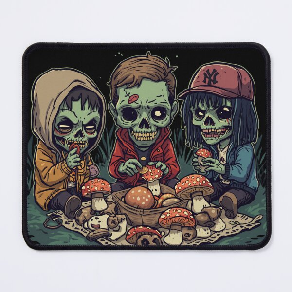 Item preview, Zombie Rappers on a Picnic designed and sold by PatronesKawai.
