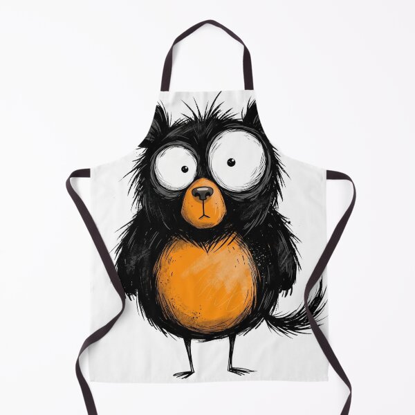Item preview, Funny Big Eyes Bear Illustration– Cute Goofy Cat Meme Minimalist Design designed and sold by ColorFlick.