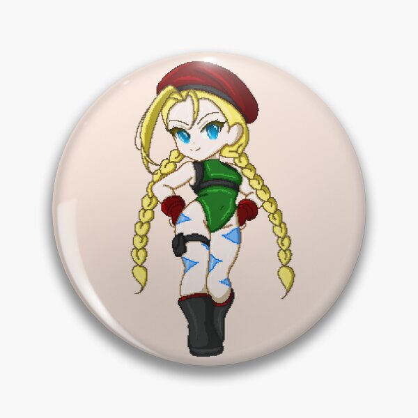 Item preview, Cammy White chibi pixel-art! designed and sold by MiloBoo.