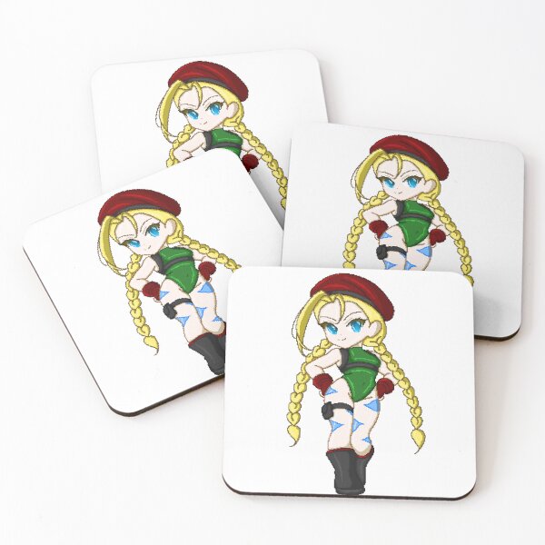 Item preview, Cammy White chibi pixel-art! designed and sold by MiloBoo.