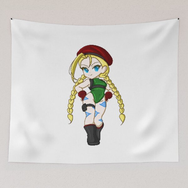 Item preview, Cammy White chibi pixel-art! designed and sold by MiloBoo.