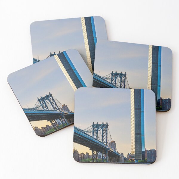 Item preview, Manhattan Bridge and Skyscraper at Sunset designed and sold by Gerard Fornarotto.