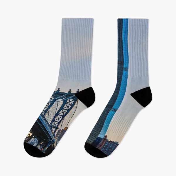 Item preview, Manhattan Bridge and Skyscraper at Sunset designed and sold by Gerard Fornarotto.
