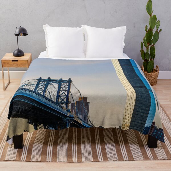 Item preview, Manhattan Bridge and Skyscraper at Sunset designed and sold by Gerard Fornarotto.