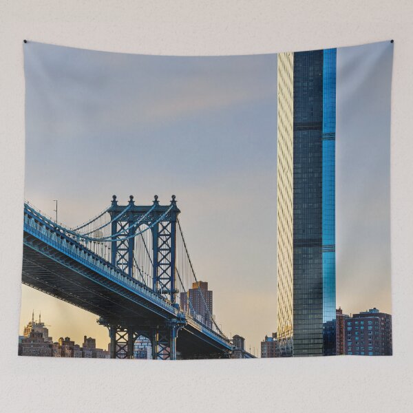 Item preview, Manhattan Bridge and Skyscraper at Sunset designed and sold by Gerard Fornarotto.