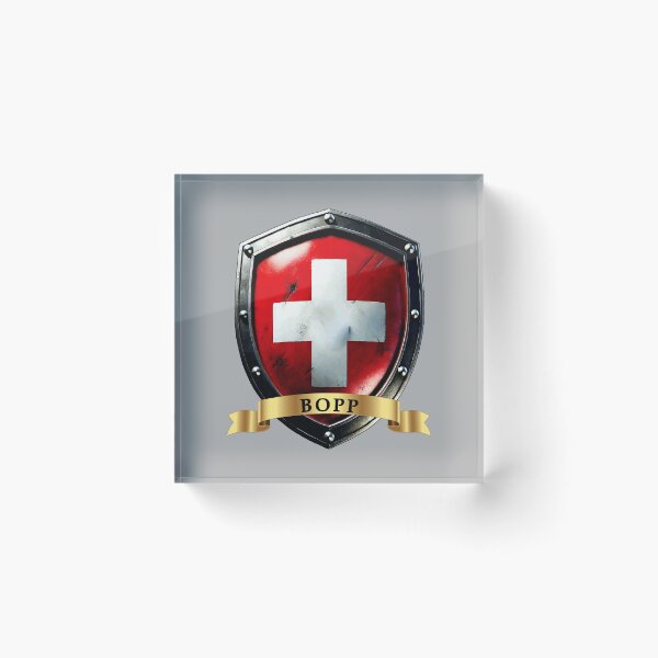 Item preview, Bopp Switzerland Heritage Shield designed and sold by Highlandkings.