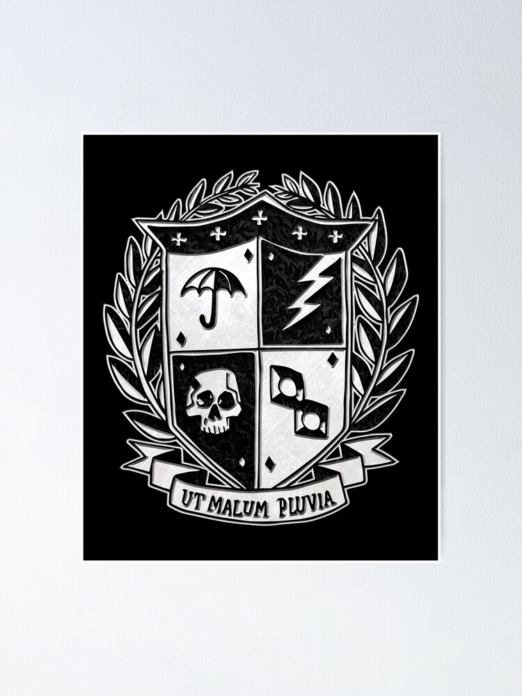 "Umbrella Academy Crest (Variant)" Poster for Sale by huckblade Redbubble
