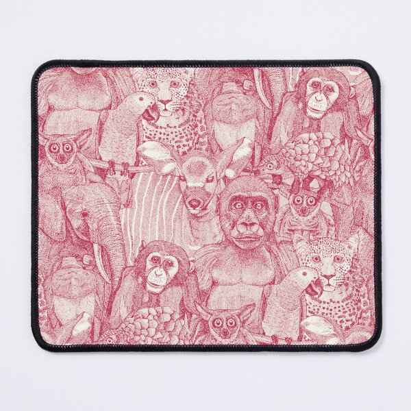 Item preview, just african jungle animals viva magenta half pearl designed and sold by scrummy.