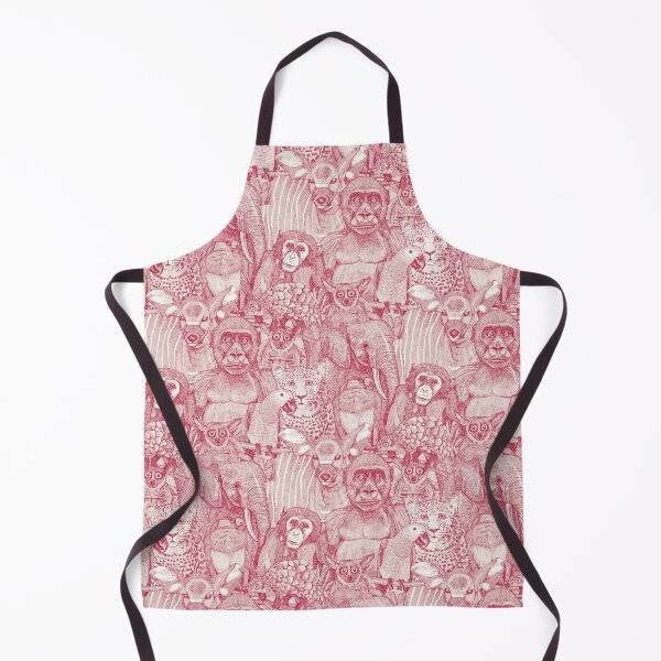 Item preview, just african jungle animals viva magenta half pearl designed and sold by scrummy.