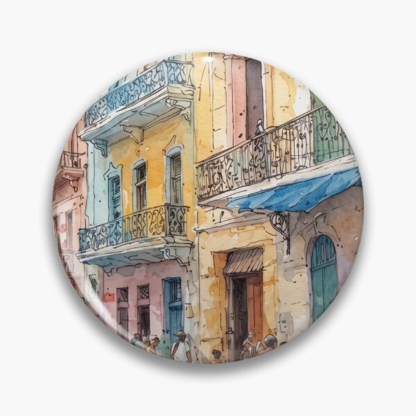 Artikelvorschau, Street scene from Havana entworfen und verkauft von sid1802.