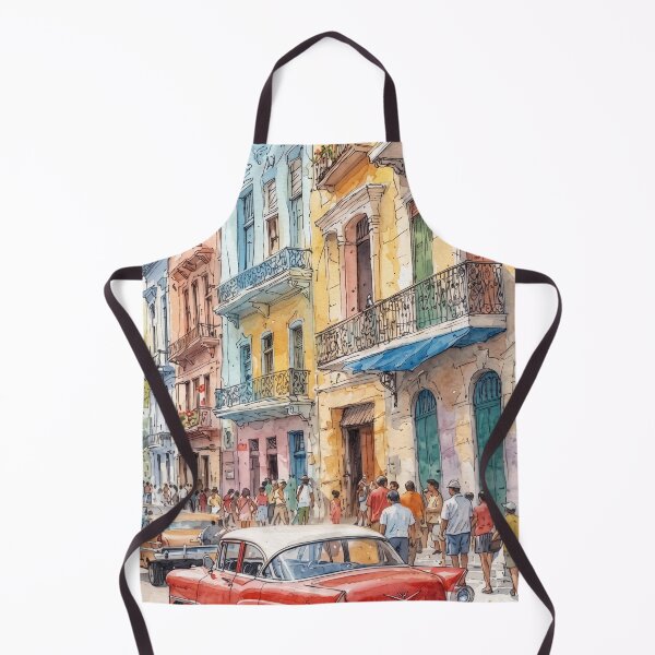 Item preview, Street scene from Havana designed and sold by sid1802.