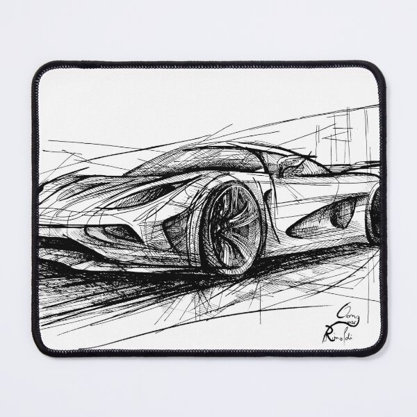 Item preview, Born to Break the Horizon, Ink on paper, A4, 2026 designed and sold by oanaunciuleanu.