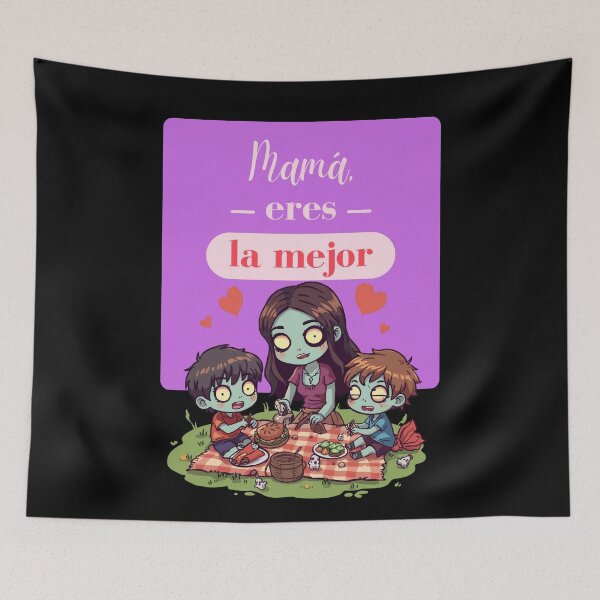 Item preview, Zombie mom or not, she'll always be mom designed and sold by PatronesKawai.