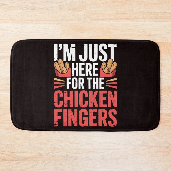 Item preview, I'm Just Here For The Chicken Fingers – Funny Restaurant Fast Food Humor designed and sold by Redgiant87x.