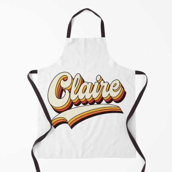 Item preview, Claire Name Retro 70s Vintage design designed and sold by Teelogic.