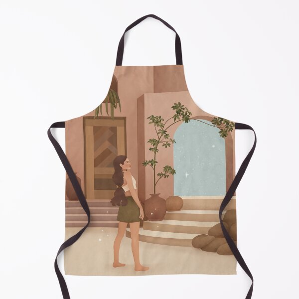 Item preview, Woman at Starry Archway Boho Architecture designed and sold by ClassicKatsara.