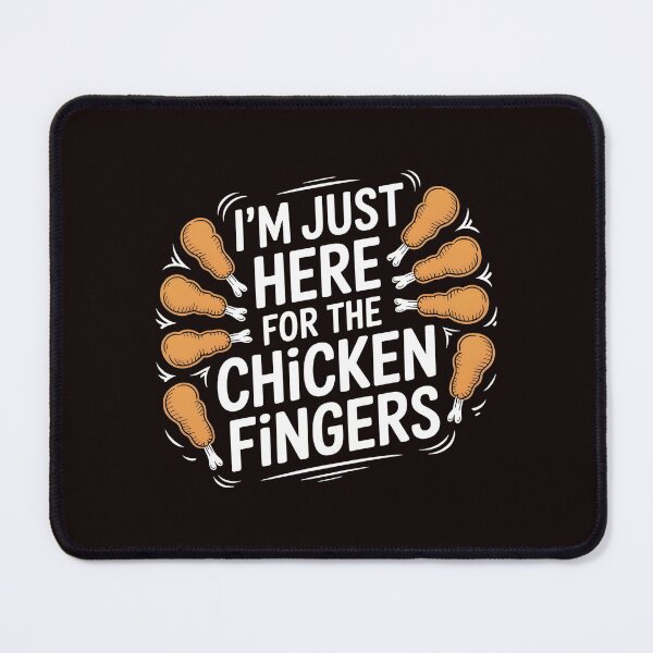 Item preview, I'm Just Here For The Chicken Fingers – Chicken Snack Lover Funny Food designed and sold by Redgiant87x.