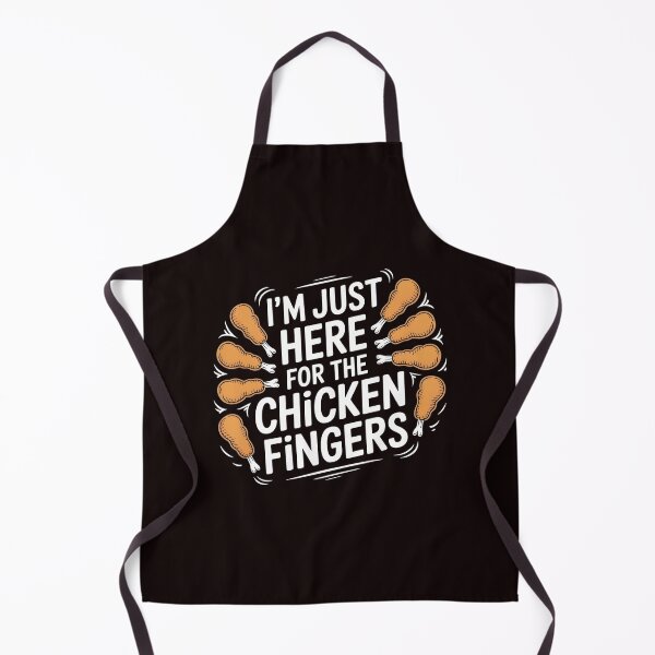 Item preview, I'm Just Here For The Chicken Fingers – Chicken Snack Lover Funny Food designed and sold by Redgiant87x.