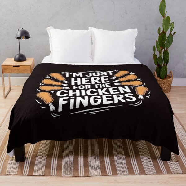 Item preview, I'm Just Here For The Chicken Fingers – Chicken Snack Lover Funny Food designed and sold by Redgiant87x.