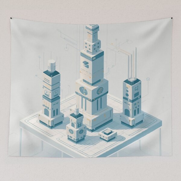 Item preview, The High Rise designed and sold by AbstractAnom.