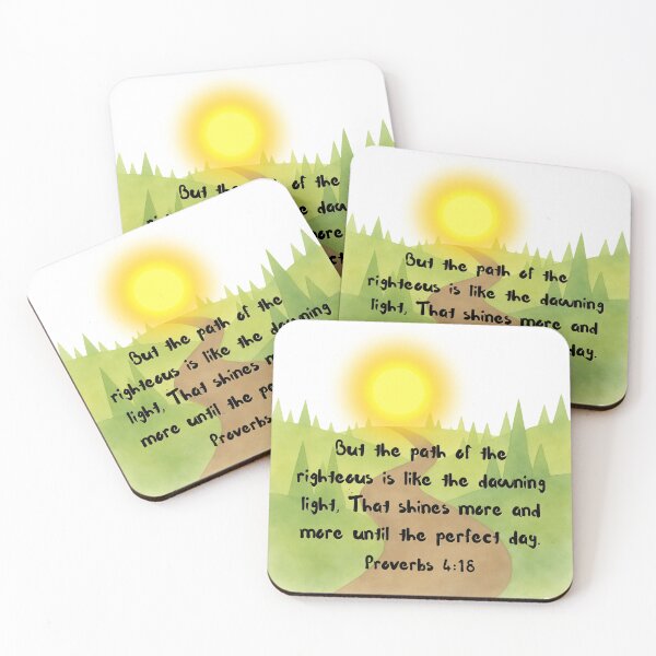 Item preview, Proverbs 4:18 designed and sold by DeeFran Designs.