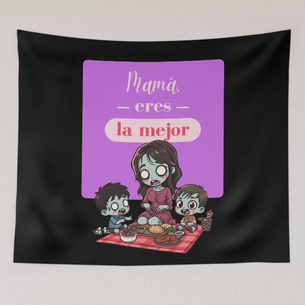 Item preview, Zombie mom or not, she'll always be mom designed and sold by PatronesKawai.