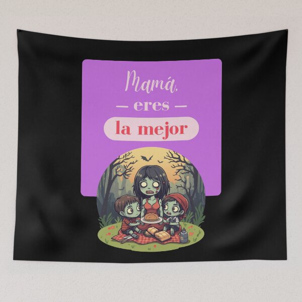 Item preview, Zombie mom or not, she'll always be mom designed and sold by PatronesKawai.