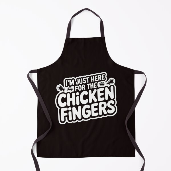 Item preview, I'm Just Here For The Chicken Fingers – Fast Food Humor Comfort Food designed and sold by Redgiant87x.