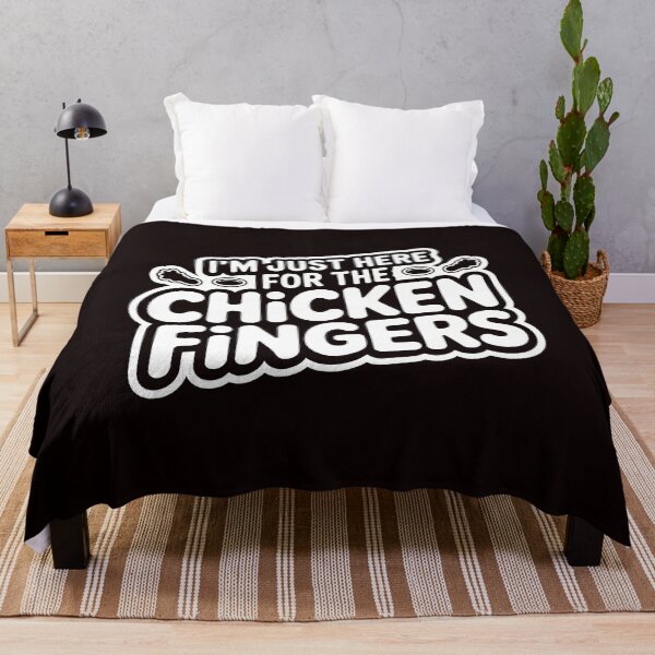 Item preview, I'm Just Here For The Chicken Fingers – Fast Food Humor Comfort Food designed and sold by Redgiant87x.