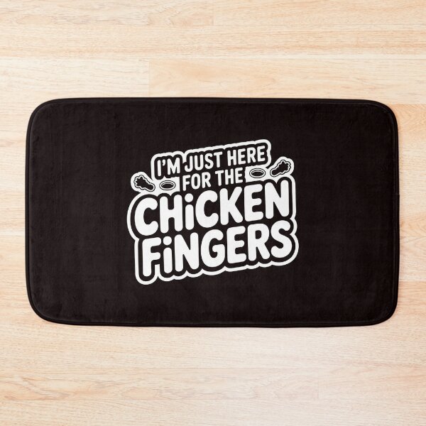 Item preview, I'm Just Here For The Chicken Fingers – Fast Food Humor Comfort Food designed and sold by Redgiant87x.