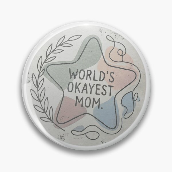 Item preview, World’s Okayest Mom designed and sold by  ViralVisionsCreating .