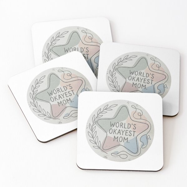 Item preview, World’s Okayest Mom designed and sold by  ViralVisionsCreating .
