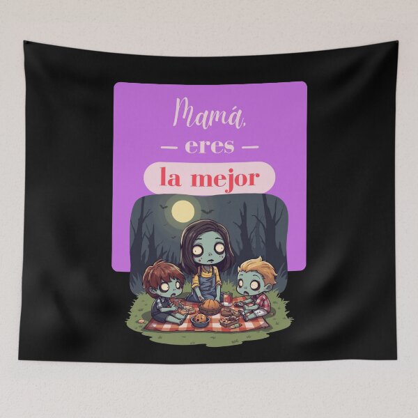 Item preview, Zombie mom or not, she'll always be mom designed and sold by PatronesKawai.