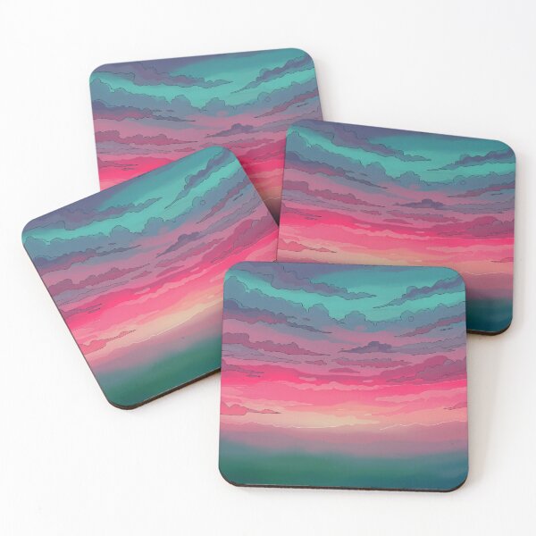Item preview, Vibrant Sunset Sky Graphic Cloudscape designed and sold by PixorStudio.
